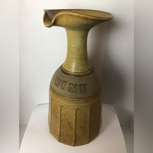 Massive WINE CRAFT Ceramic Studio Art Pottery